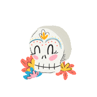 Day Of The Dead Mexico Sticker by 360 Tour Toronto