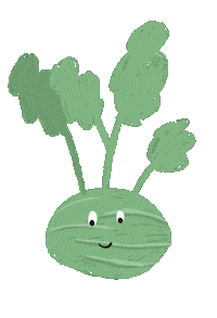 BaluDerGaertner vegan gardening veggie veggies Sticker