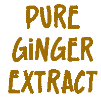 Ginger Sticker by Pure Foods Jamaica