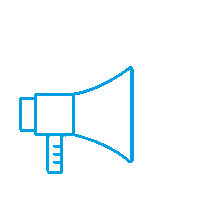 Announcement Megaphone Sticker by zeb consulting