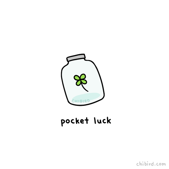 Art Luck GIF by Chibird