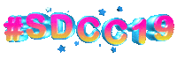 Sdcc19 Sticker by GIPHY Text