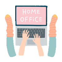 Homeoffice Sticker