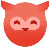 Moneybox stars star eyes moneybox owlmoji Sticker