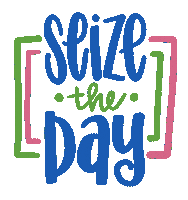 Seize The Day Sticker