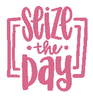 Seize The Day Sticker