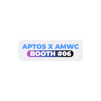 Aptosbooth Sticker by Aptos