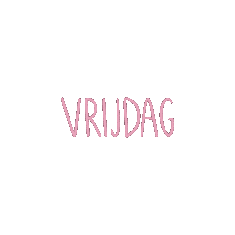 Pink Friday Sticker by Anne-Loes