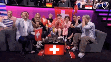 Switzerland Hug GIF by Eurovision Song Contest