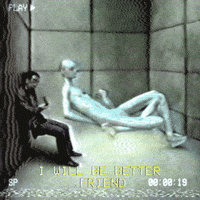 Halloween Glitch GIF