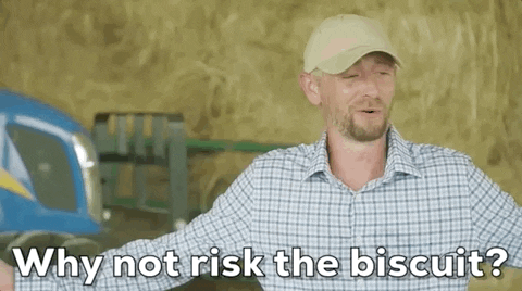 Biscuit Risks GIF by Big Brother