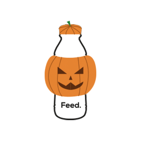 Food Halloween Sticker by Feed