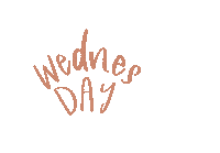 Days Of The Week Wednesday Sticker