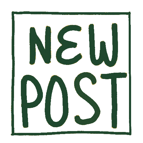 Feel Good New Post Sticker