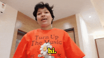 Girl Hello GIF