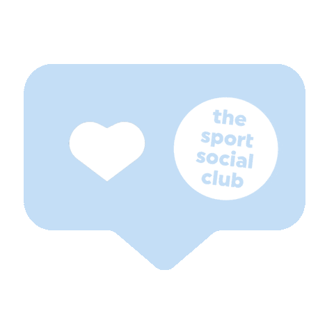 thesportsocialclub giphyupload blue heart blueheart blue like Sticker