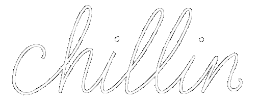 Chill Chilling Sticker