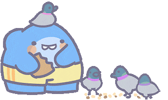 Hungry Breakfast Time Sticker by KdeeStix