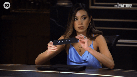 Traitorsau GIF by The Traitors Australia