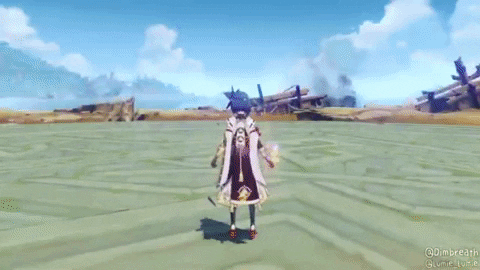 stardenburdenhardenbart giphyupload genshin impact kujou sara genshin impact 21 GIF
