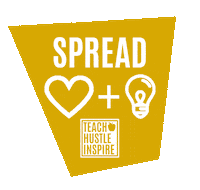 teachhustleinspire school teacher hustle inspire Sticker