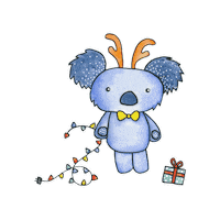 Merry Christmas Holiday Sticker