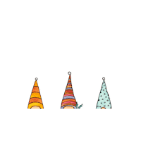 Merry Christmas Holiday Sticker