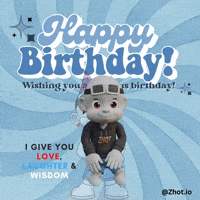 Happy Birthday GIF by Zhot