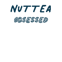 NUTTEAau nuts bubble tea nuttea nutmylk Sticker