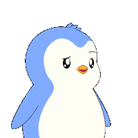 On Fire Burn Sticker by Pudgy Penguins