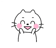 nyaoomyg cat smile applause neko GIF