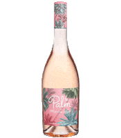 Palm Trees Drinking Sticker by Château D'Esclans