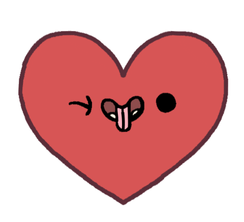 Heart Smile Sticker
