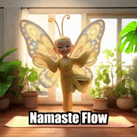 Yoga Stretch GIF by BuddhaFlyJourney