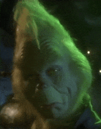 Girl Grinch GIF