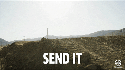 Just Gonna Send It GIF by KawasakiUSA
