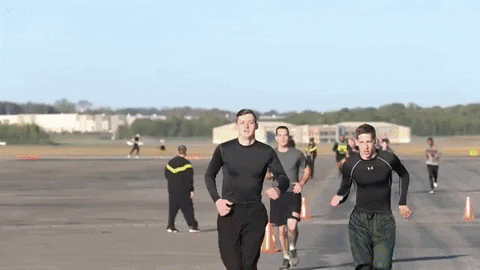 Army Guard Running GIF by NationalGuard