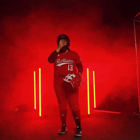 Victoria Valdez GIF by Texas Tech Softball