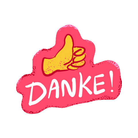 Danke Sticker by Can Do Company Support S.L.
