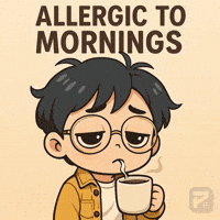 Tired Wake Up GIF by Persona