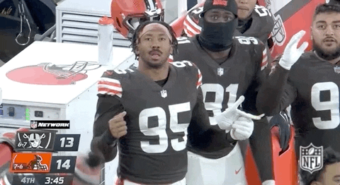Cleveland Browns Yes GIF by NFL