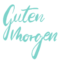 Good Morning Guten Morgen Sticker