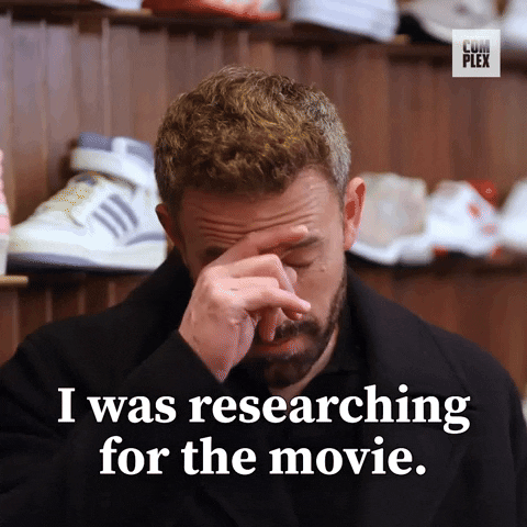 Researching Ben Affleck GIF by Complex