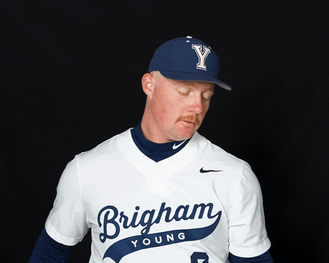 College Baseball Sport GIF by BYU Cougars