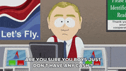 computer cash GIF by South Park 