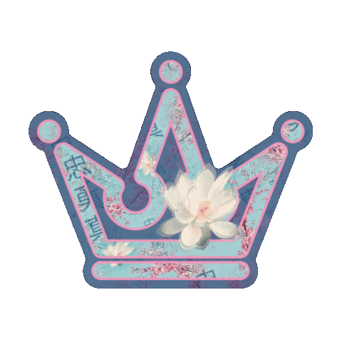 Chinese Queen Sticker by CrownedAthletics