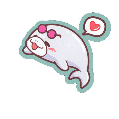 Happy In Love Sticker by Studio Tropik