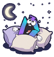 Sleepy Good Night Sticker by IDX Solana