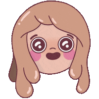 Happy Girl Sticker
