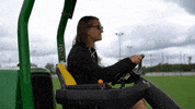 Lawn Mower Driving GIF by Racing Louisville FC